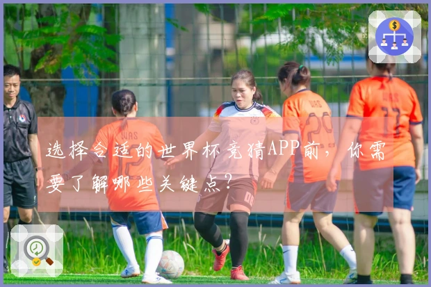 选择合适的世界杯竞猜APP前,你需要了解哪些关键点?