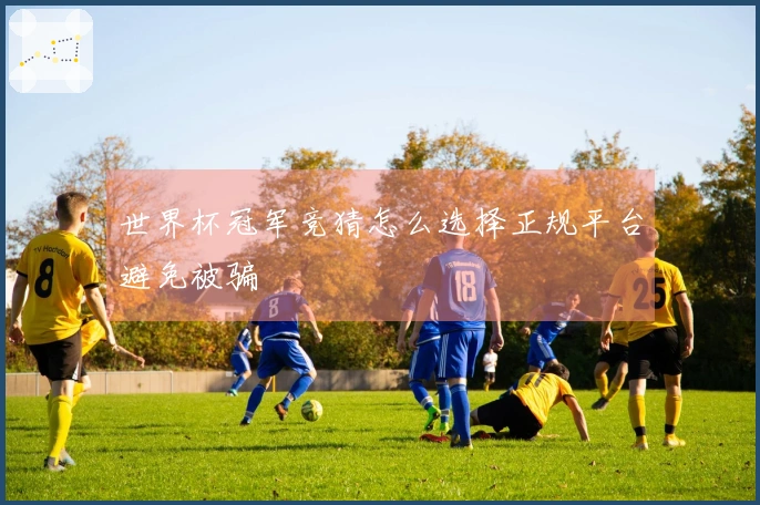 世界杯冠军竞猜怎么选择正规平台避免被骗
