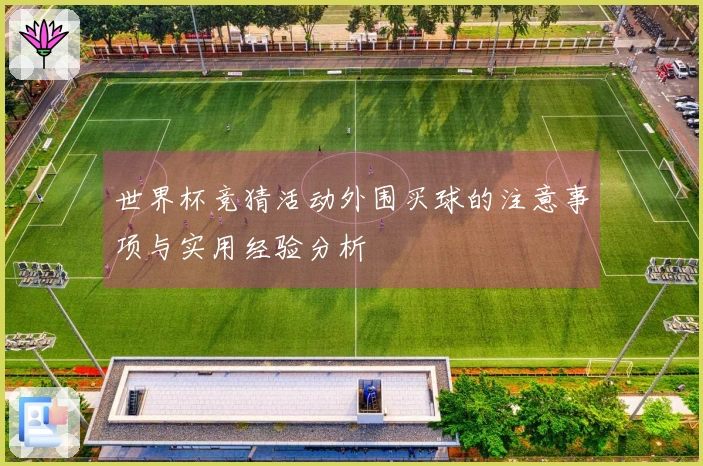 世界杯竞猜活动外围买球的注意事项与实用经验分析